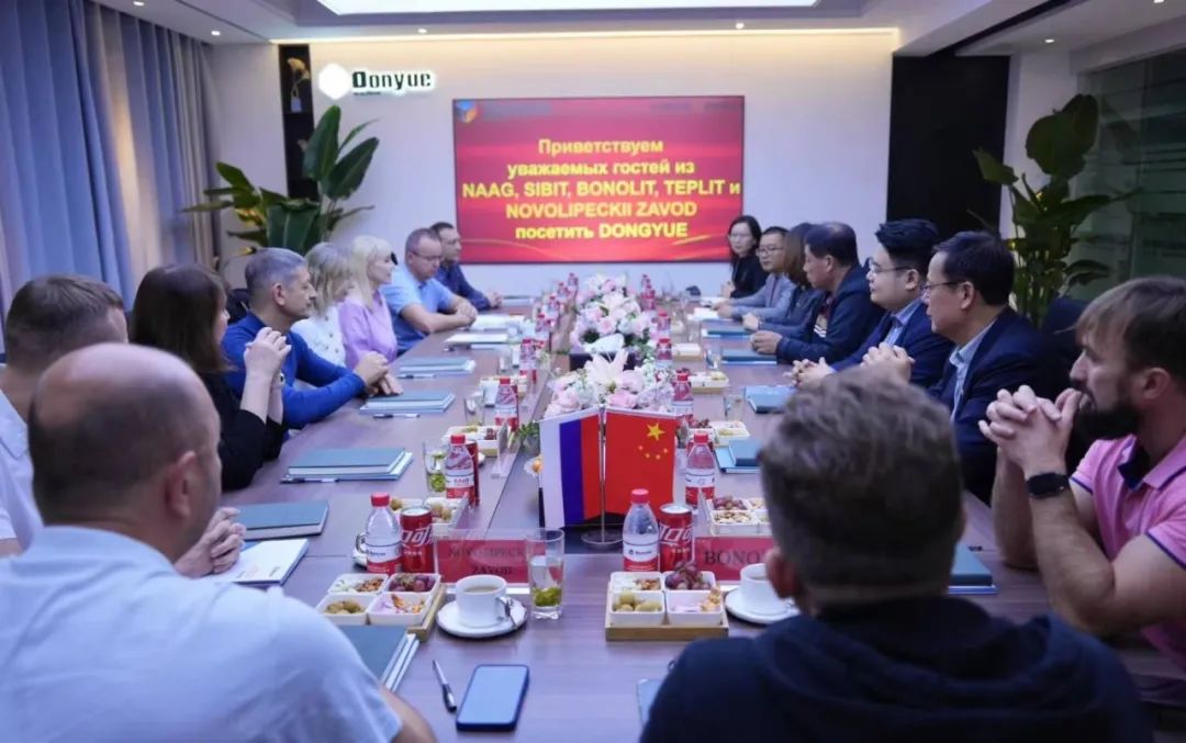 熱烈歡迎俄羅斯AAC協(xié)會(huì)會(huì)長(zhǎng)Gleb Grinfeld一行來訪東岳機(jī)械